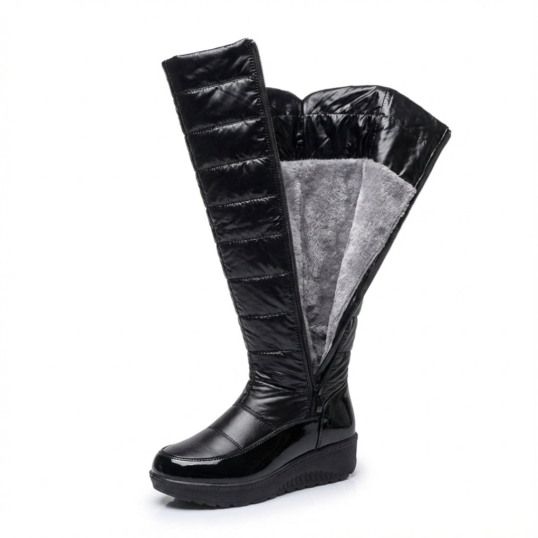 FeeBloo™ | CozyFur Over-Knee Boots